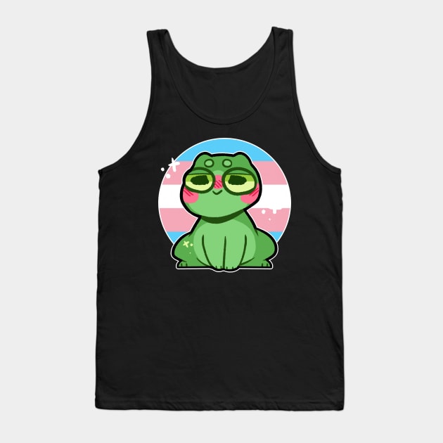 pride frog- Transgender Variant Tank Top by Brewing_Personalitea